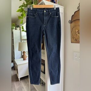 White House Black Market High-Rise Skinny Ankle Jeans